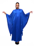Pleated Blue Dress