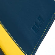Origin Passport Holder Blue Yellow and Red