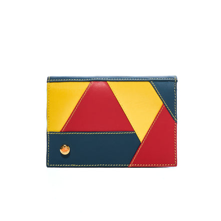 Origin Passport Holder Blue Yellow and Red