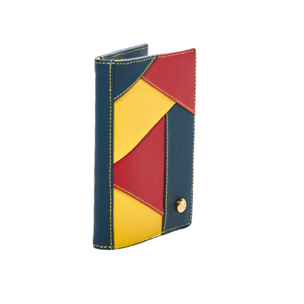 Origin Passport Holder Blue Yellow and Red