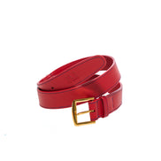 Runway Leather Rouge Belt