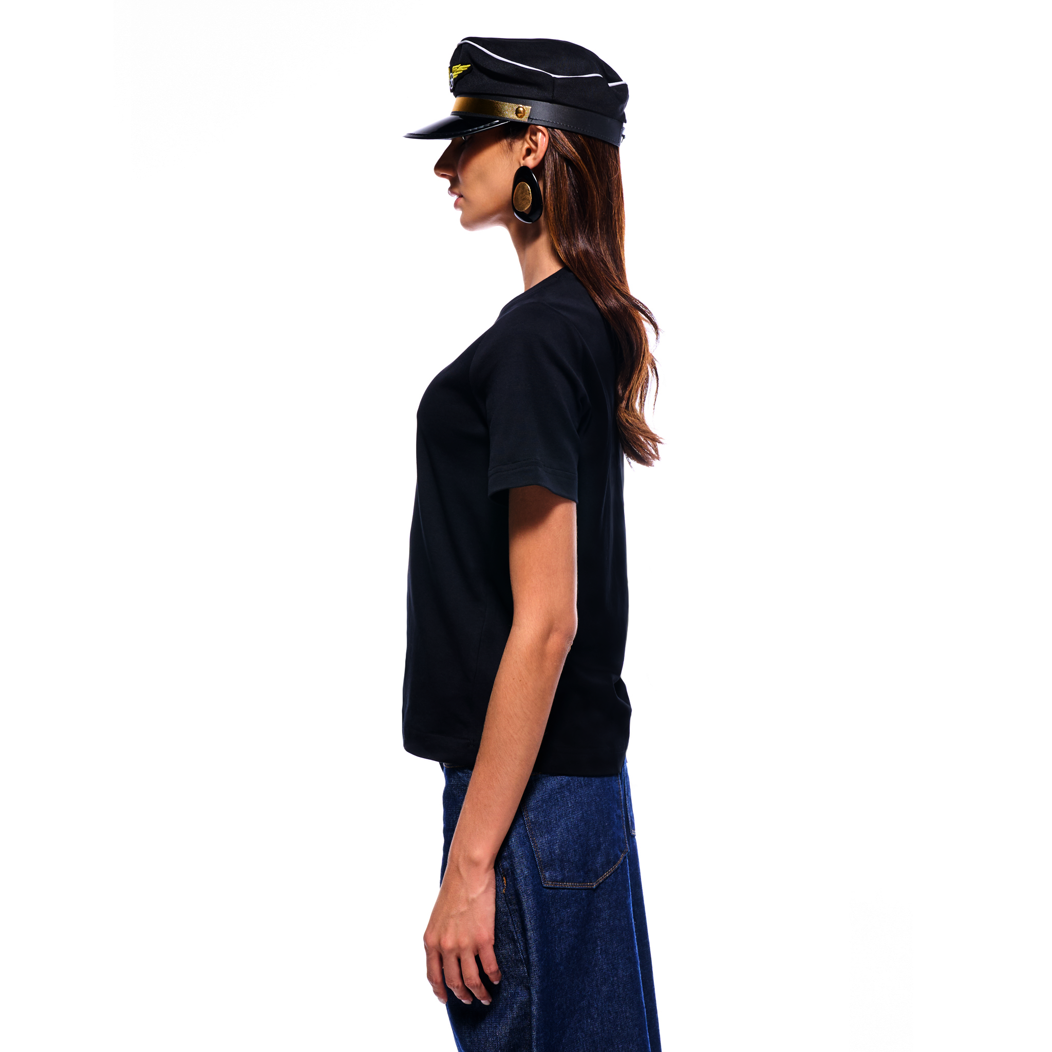 Black Short Sleeve 100% Cotton