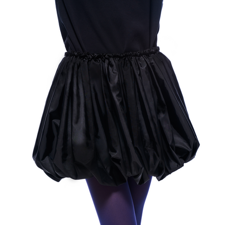 Bubble Black Skirt