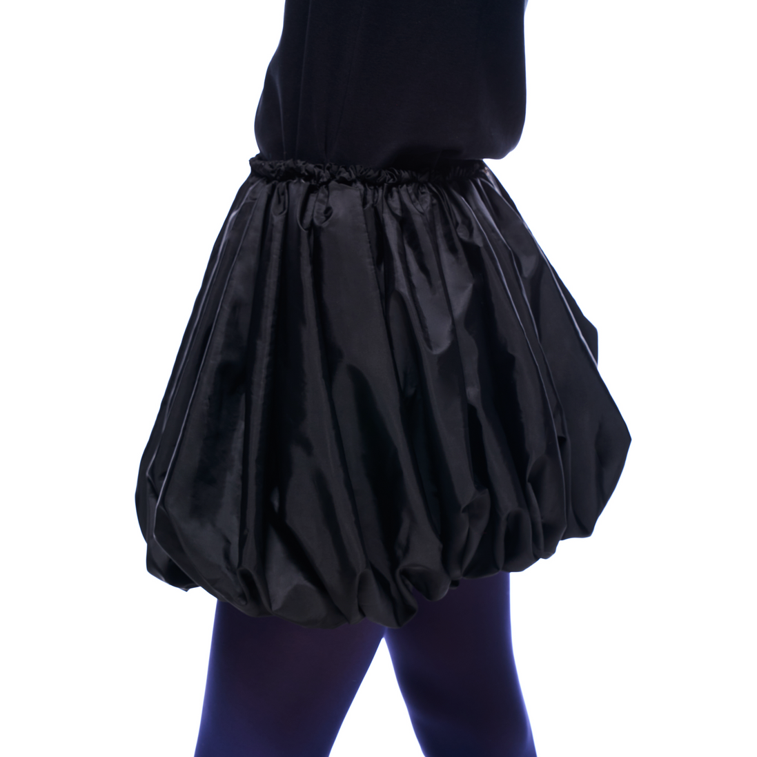 Bubble Black Skirt