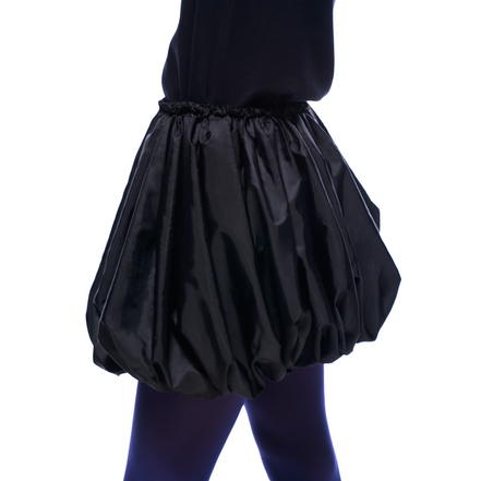 Bubble Black Skirt