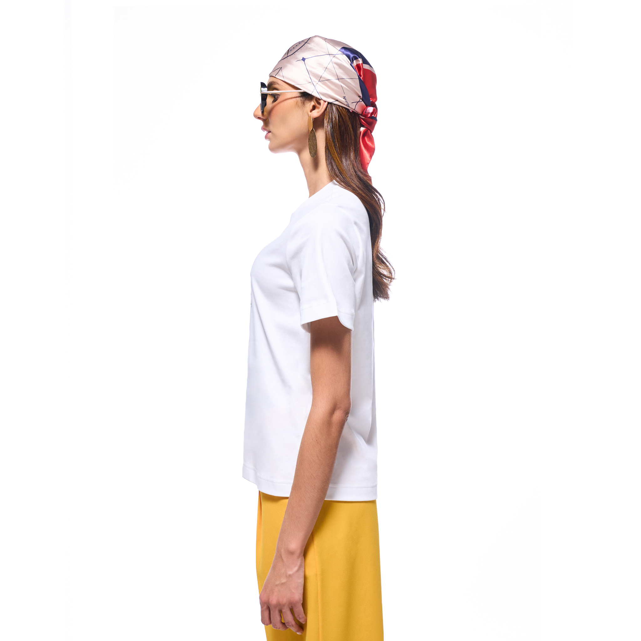 White Short Sleeve 100% Cotton