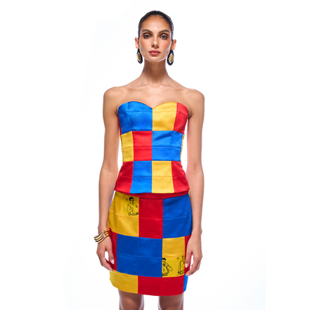 Signal Code Corset (Patchwork)