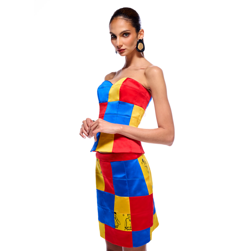 Signal Code Corset (Patchwork)