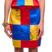Signal Code Skirt (Patchwork)
