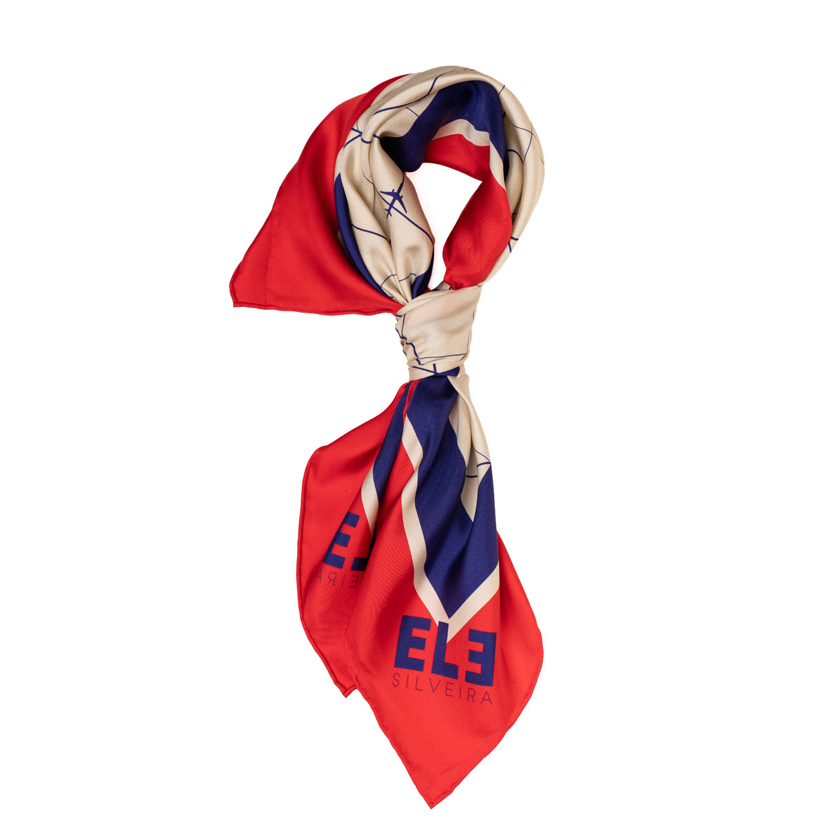 Silk Scarf 66 x 66 cm