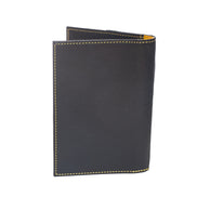 Passport Holder White Yellow Blue