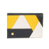 Passport Holder White Yellow Blue